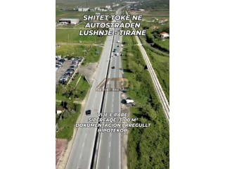 SHITET TOKE NE AUTOSTRADEN LUSHNJE-TIRANE NE VIJEN E PARE
